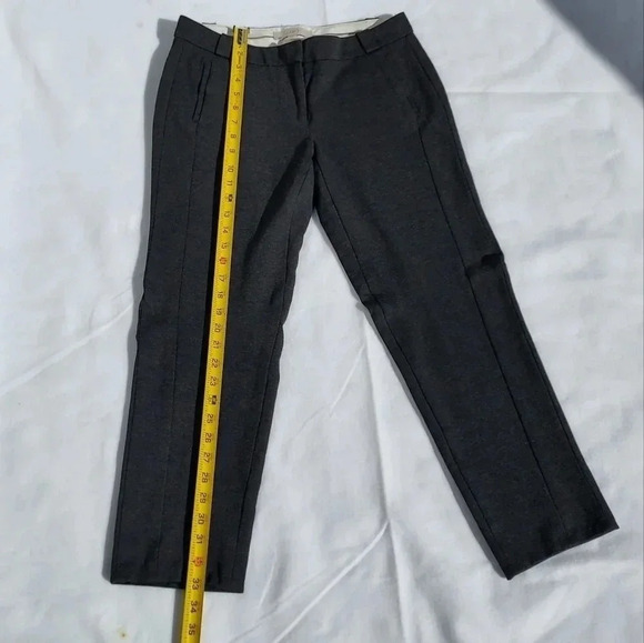 Anne Taylor Loft Marisa Size 4 Stretchable Fabric Business Dress Pants Grey - Picture 11 of 12